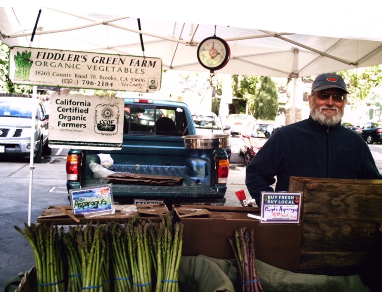 Davis Farmers Market Fiddler's Green Farm Davis CA 2010